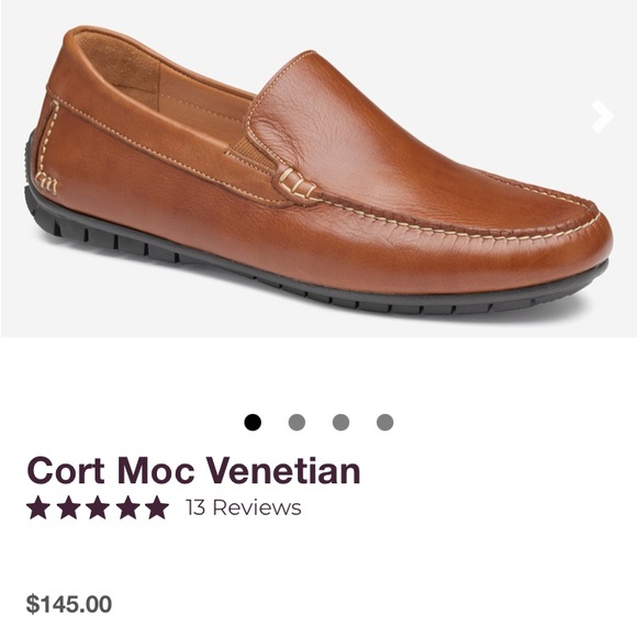 Johnston & Murphy Cory Moc Venetian Soft Bottom Men Loafers color brown size 9 - Picture 7 of 7